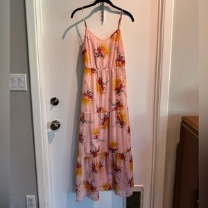 Pink Floral Sundress